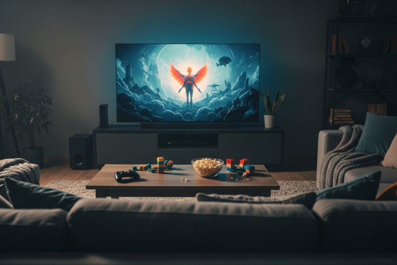 Telewizor w salonie rodzinnym - jak pogodzić potrzeby dzieci, gracza i kinomaniaka?