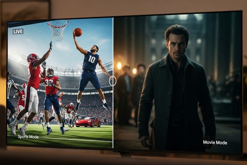 Tryby obrazu w telewizorach - które ustawienia sprawdzają się do sportu, a które do filmów?