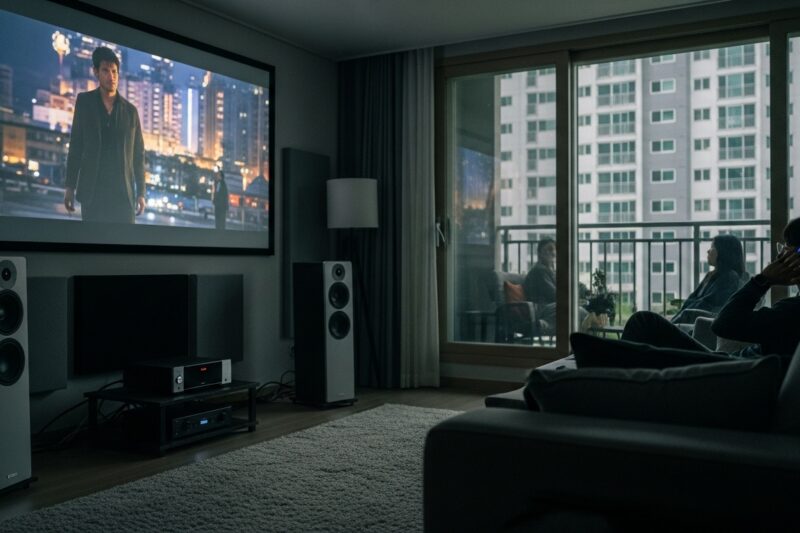 Wieczorne seanse filmowe w bloku - jak ustawić głośniki, żeby nie wkurzać sąsiadów?