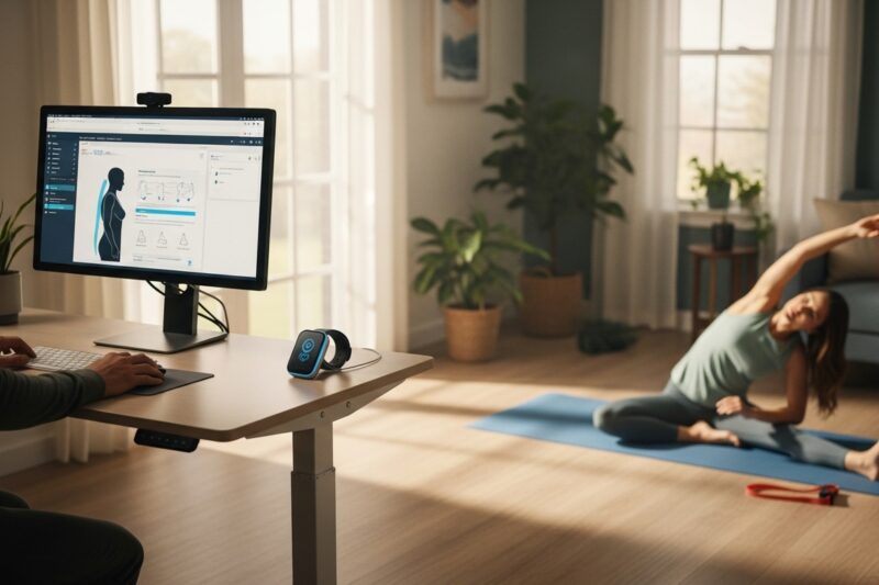 Zdrowe nawyki dla kręgosłupa w domu - jak sprzęty pomagają więcej się ruszać?