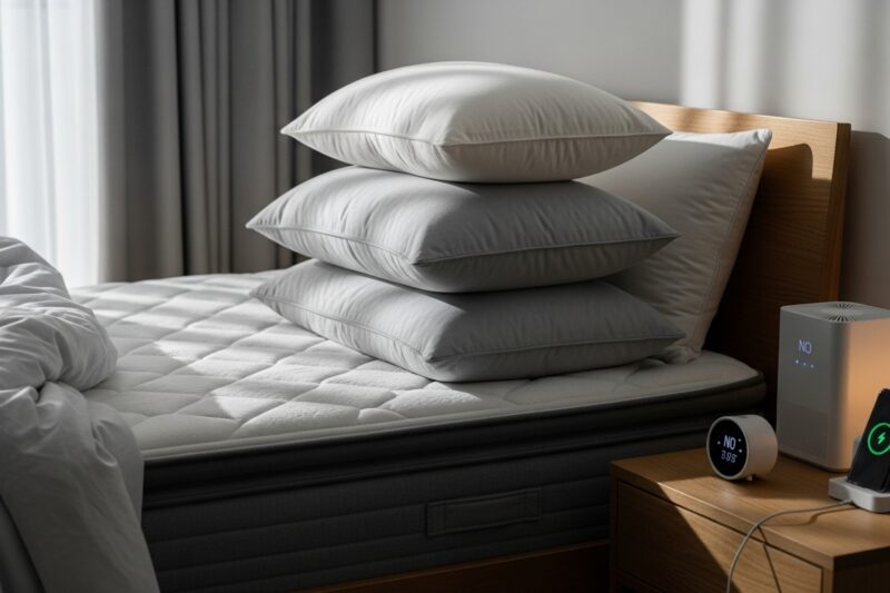 Zdrowy sen w mieszkaniu - jak połączyć materac, poduszki i elektronikę sypialnianą?