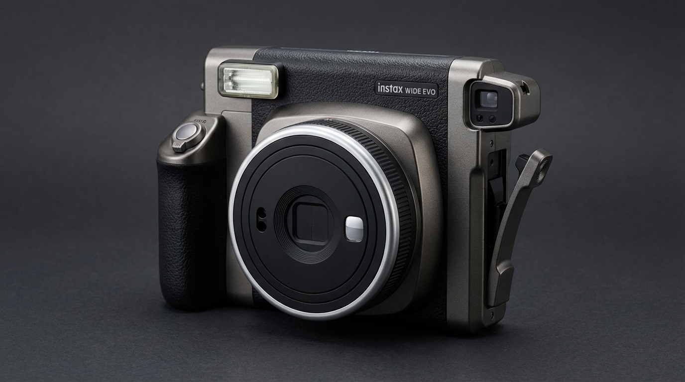 Aparat Fujifilm Instax Wide Evo [TEST] ⭐️ Hybrydowy król szerokiego ...