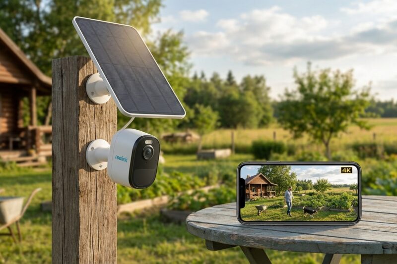 Kamera zewnętrzna Reolink Go Series G430 [TEST] ⭐️ Monitoring 4G w jakości 4K