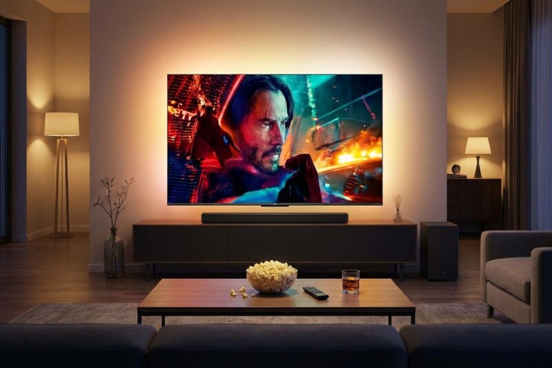 Smart TV TCL 55V6C [TEST] ⭐️ Tani bilet do kina z Google TV