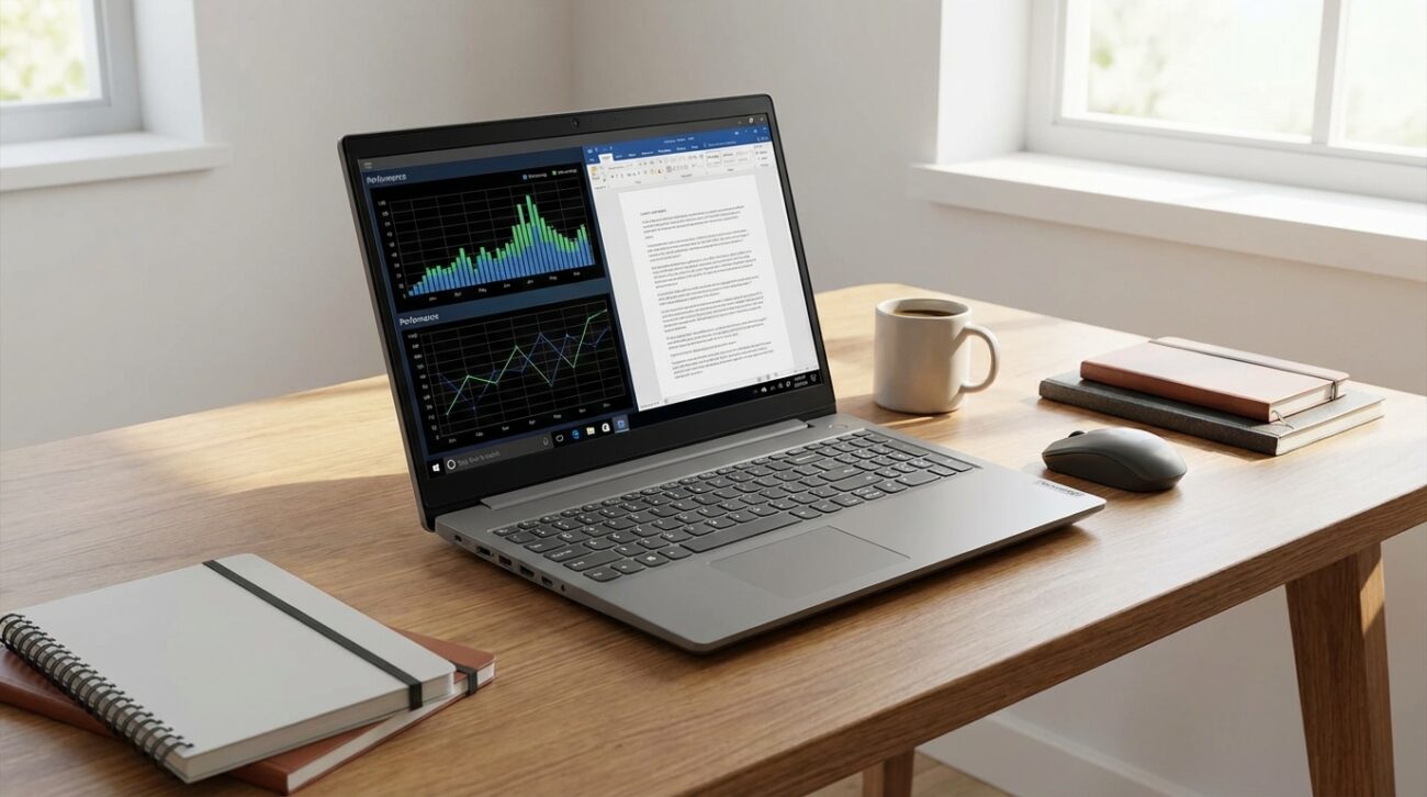 Laptop Lenovo V15 G5 [TEST] ⭐️ Tani wół roboczy z nowym procesorem