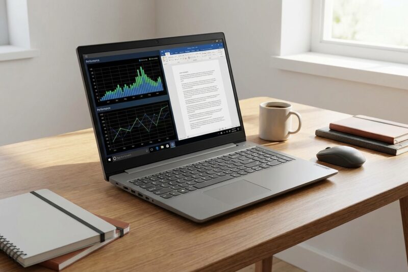 Laptop Lenovo V15 G5 [TEST] ⭐️ Tani wół roboczy z nowym procesorem