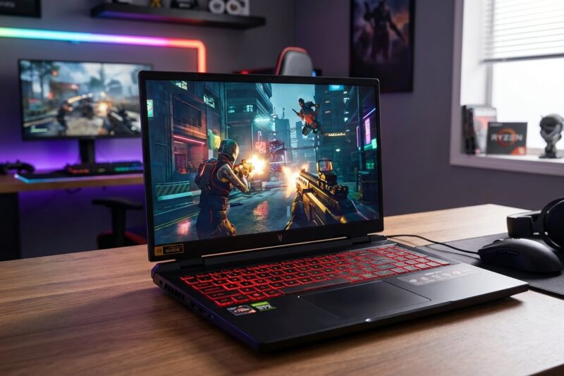 Laptop Acer Nitro V16 ANV16 [TEST] ⭐️ Nowy król budżetowego gamingu