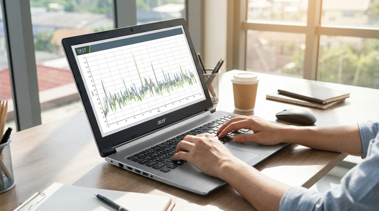 Laptop Acer Aspire 17 A17-51M [TEST] ⭐️ Wielki ekran w rozsądnej cenie