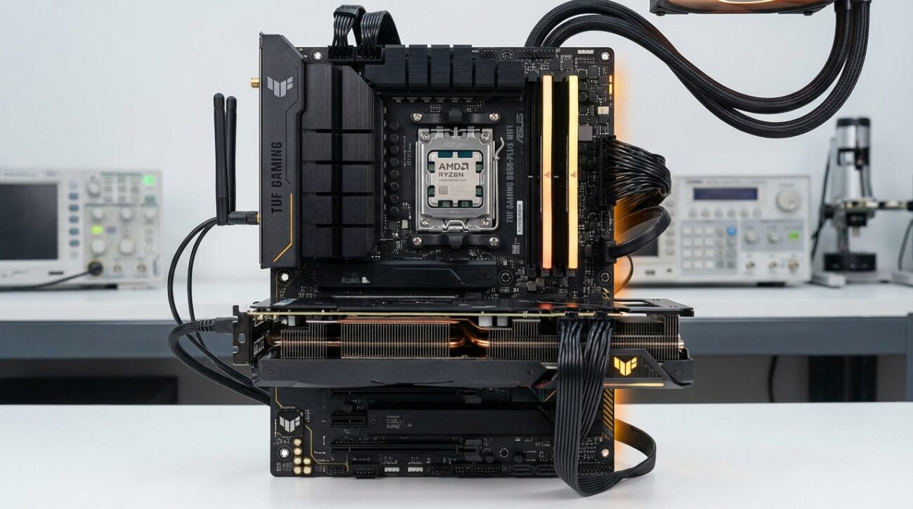 Płyta główna ASUS TUF GAMING B850-PLUS WIFI [TEST] ⭐️ Fundament dla Ryzen 9000