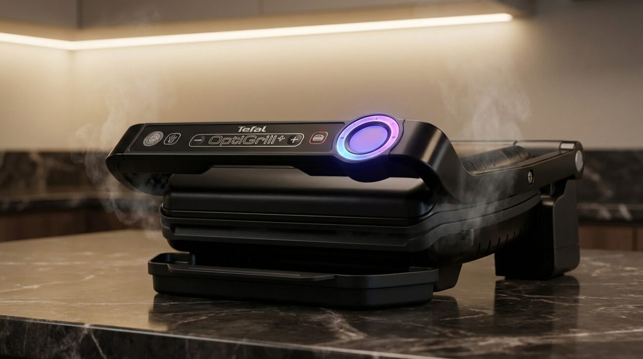 Test Grill elektryczny Tefal GC7128 OptiGrill+ [TEST] ⭐️ Inteligentny sposób na idealne steki