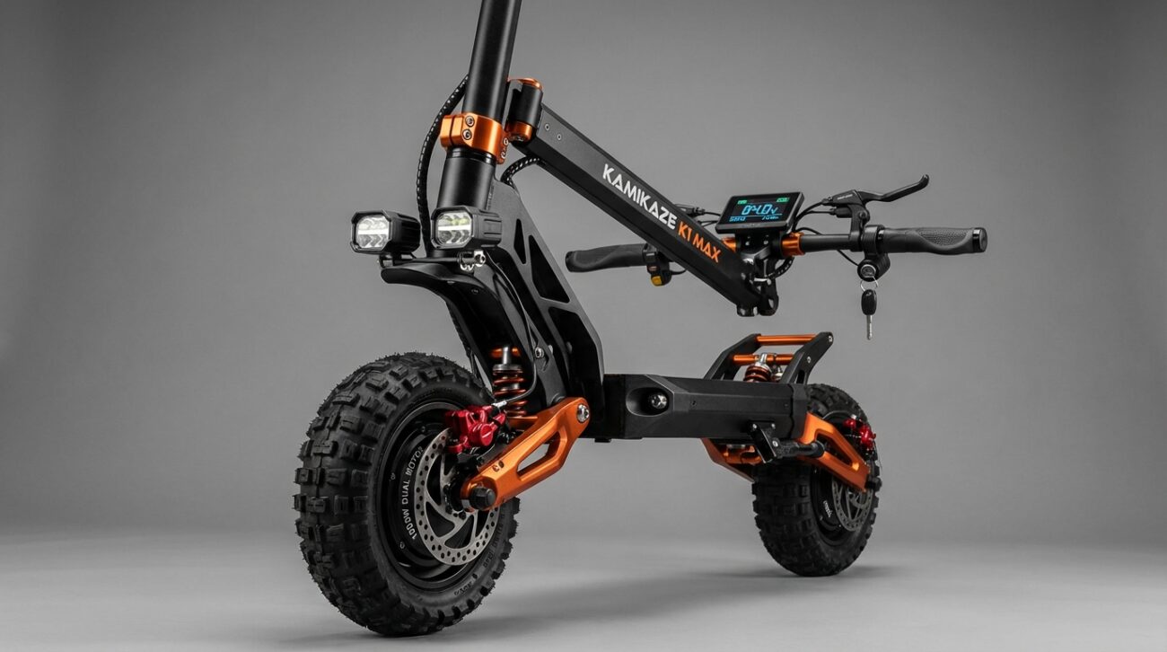 Test Hulajnoga elektryczna Kamikaze K1 Max [TEST] ⭐️ Pogromca drogich flagowców?