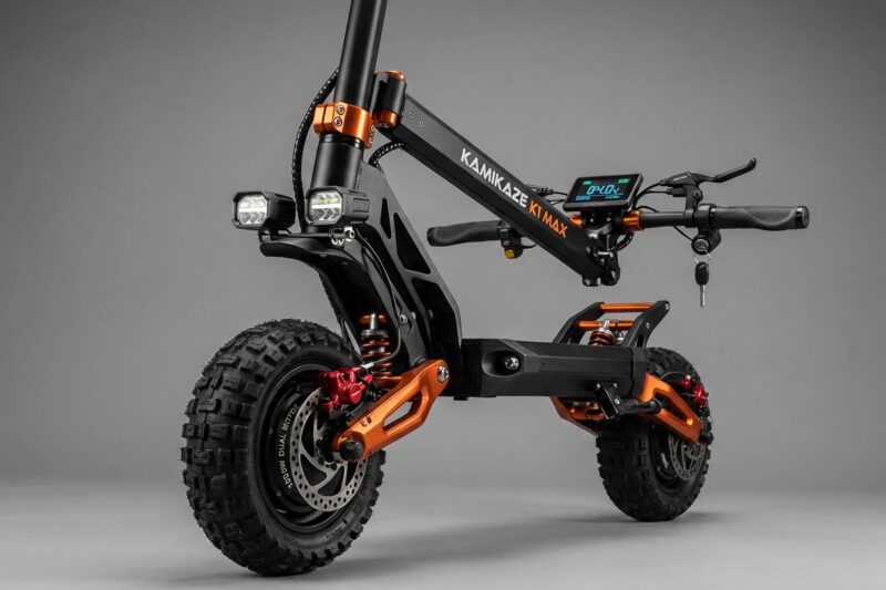 Test Hulajnoga elektryczna Kamikaze K1 Max [TEST] ⭐️ Pogromca drogich flagowców?