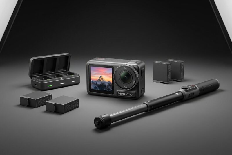 Kamera sportowa DJI Osmo Action 5 Pro [TEST] ⭐️ Nocny łowca z baterią marzeń