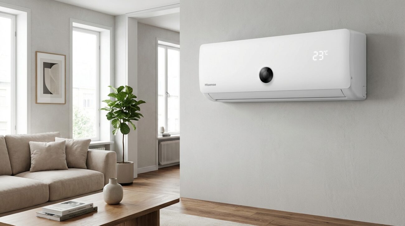 Test Klimatyzator Hisense Energy Pro+ QE25XV0EG [TEST] ⭐️ Inteligentny chłód z technologią AI