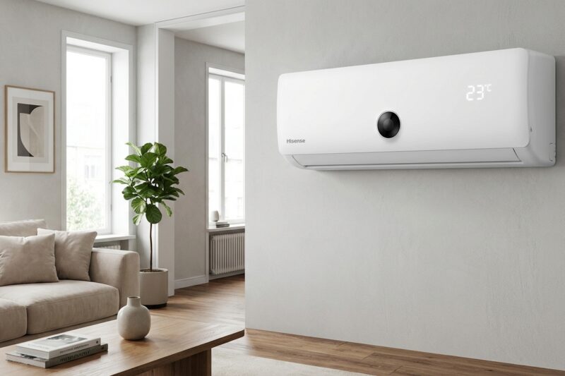 Test Klimatyzator Hisense Energy Pro+ QE25XV0EG [TEST] ⭐️ Inteligentny chłód z technologią AI