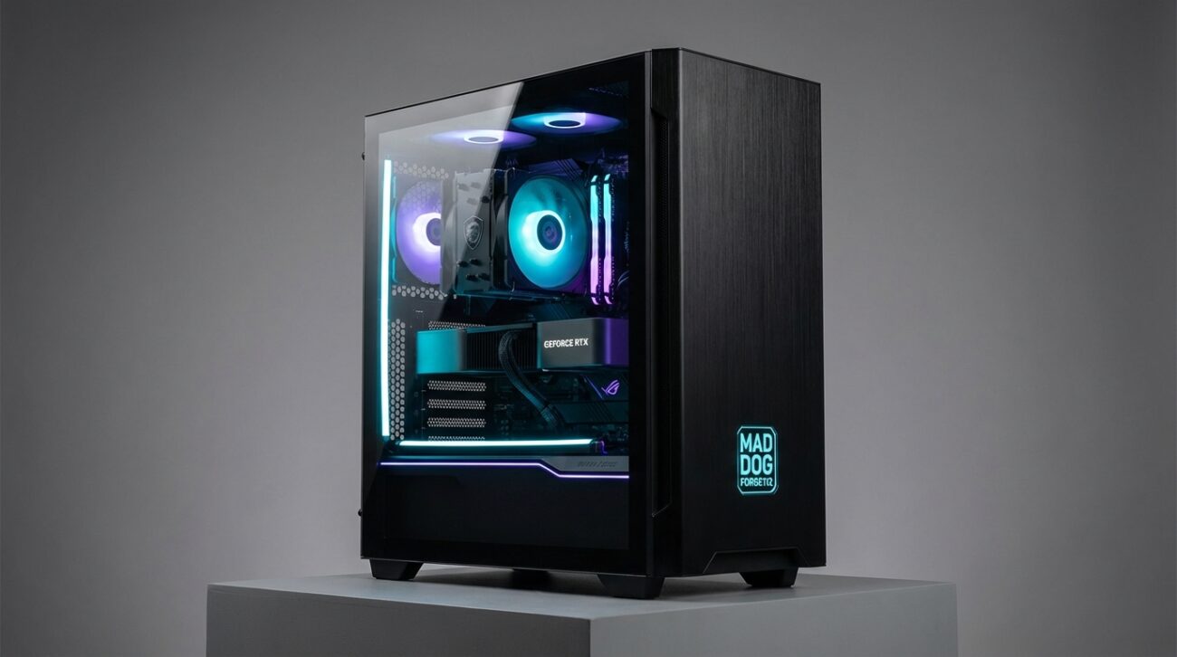 Test Komputer MAD DOG Powered By MSI FORGE112-A03DR32 [TEST] ⭐️ Pierwszy z RTX 5060 i DLSS 4