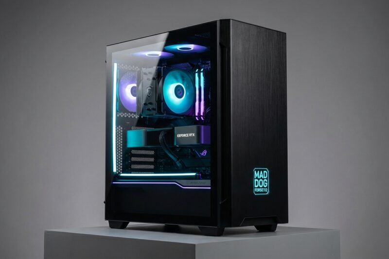 Test Komputer MAD DOG Powered By MSI FORGE112-A03DR32 [TEST] ⭐️ Pierwszy z RTX 5060 i DLSS 4