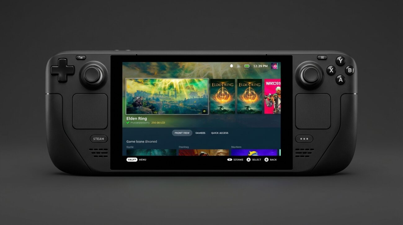 Test Konsola przenośna Valve Steam Deck 256 GB [TEST] ⭐️ Twój PC w plecaku