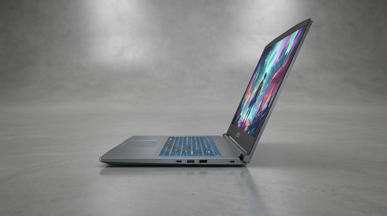 Test Laptop MSI Thin A15 [TEST] ⭐️ Lekki gaming w budżetowym wydaniu