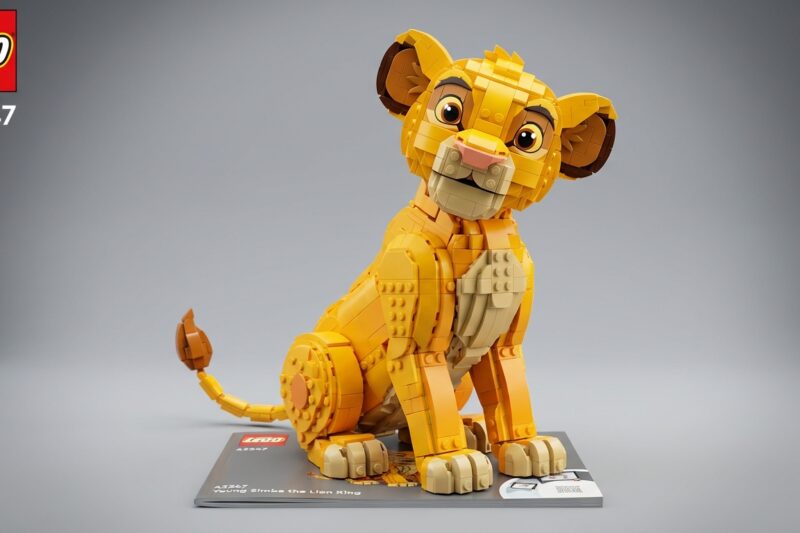 Test Klocki LEGO Disney Król Lew - młody Simba 43247 [TEST] ⭐️ Nostalgiczna podróż na Lwią Skałę