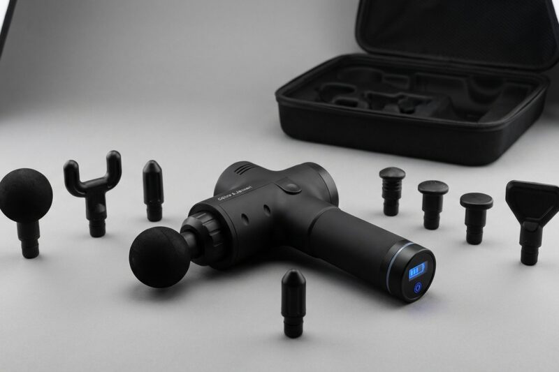 Test Masażer ręczny Götze & Jensen FM590 [TEST] ⭐️ Bogaty zestaw w super cenie