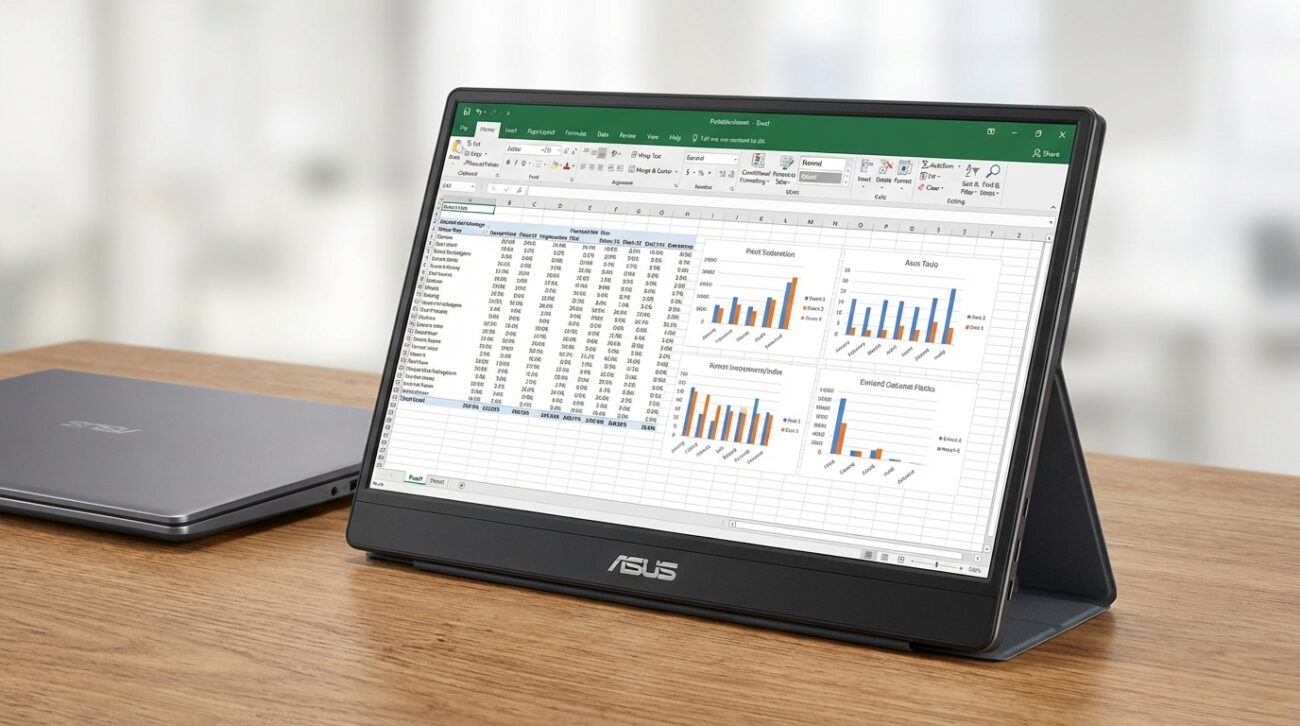 Test Monitor Przenośny ASUS ZenScreen MB165B [TEST] ⭐️ Najtańsze okno na świat?