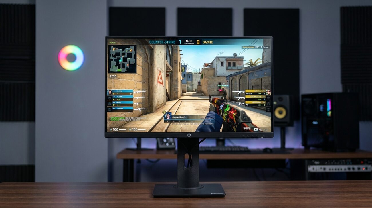 Test Monitor Gamingowy Silver Monkey X Nagame [TEST] ⭐️ Esportowa szybkość 240 Hz w super cenie