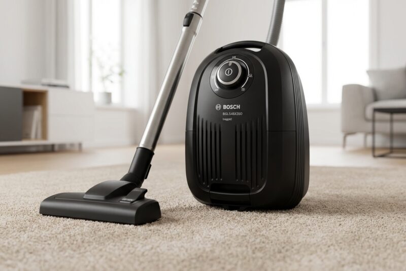 Odkurzacz workowy Bosch BGLS48X350 Serie 4 [TEST] ⭐️ Pogromca sierści z niemieckim rodowodem