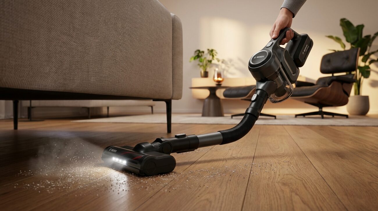 Test Odkurzacz pionowy Bosch Unlimited 7 BCS711EXT [TEST] ⭐️ Elastyczny pogromca kurzu