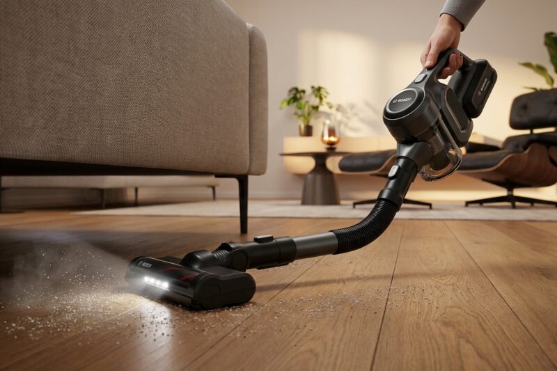 Test Odkurzacz pionowy Bosch Unlimited 7 BCS711EXT [TEST] ⭐️ Elastyczny pogromca kurzu