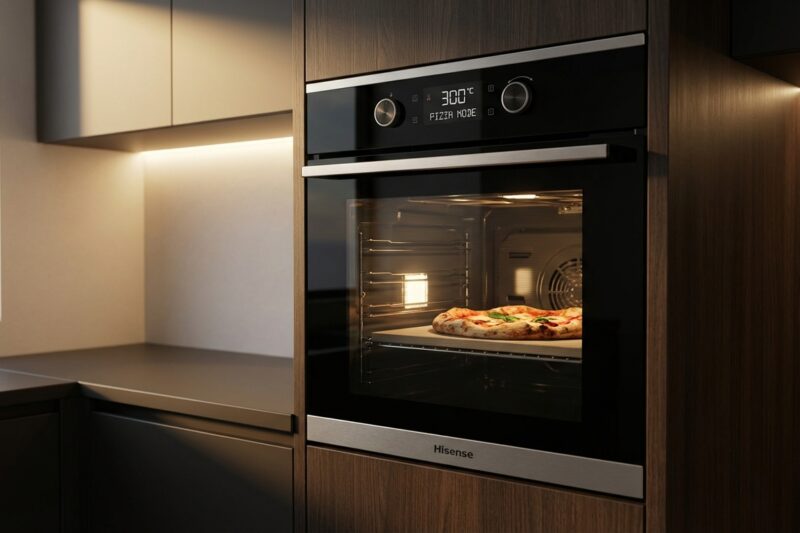 Piekarnik HISENSE BSA65334ABG8 [TEST] ⭐️ Pizza 300°C i para w dobrej cenie