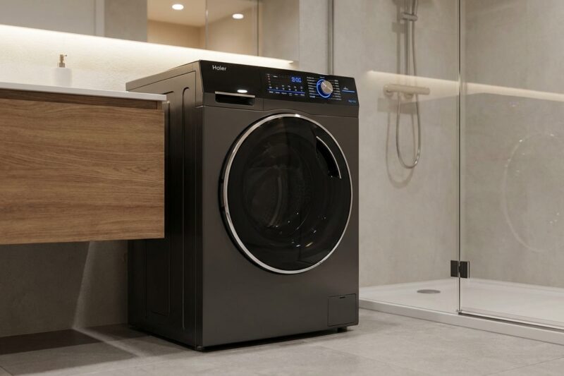 Test Pralko-suszarka Haier HWD80-BPD14MEPGTU [TEST] ⭐️ Elegancja i cisza w wersji Slim