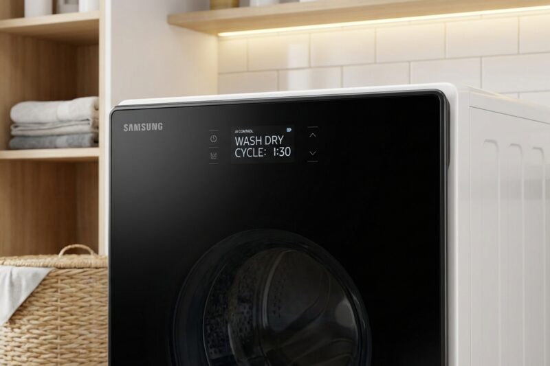 Test Pralko-suszarka Samsung WD90DG6G94BKU4 [TEST] ⭐️ Mistrz AI w wersji Slim