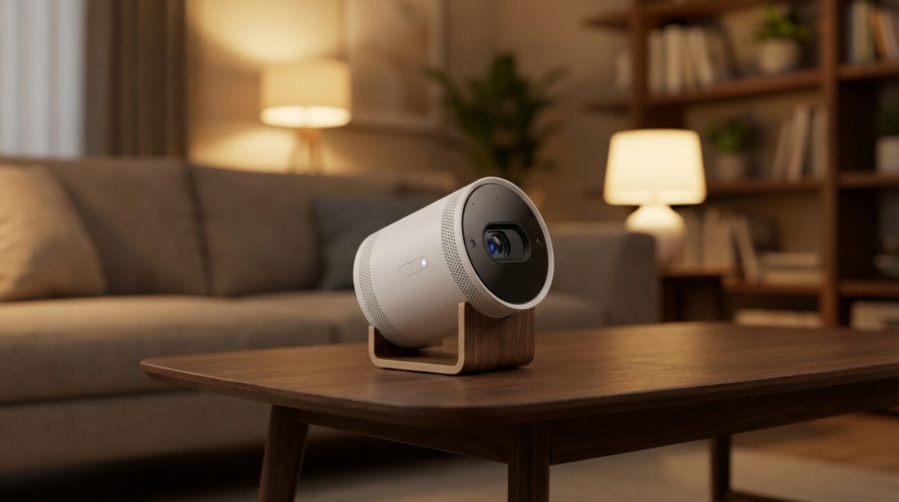 Test Projektor Samsung The Freestyle Gen 2 [TEST] ⭐️ Mobilne kino i konsola w plecaku