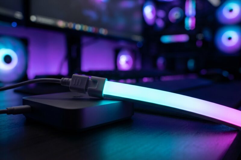 Test Przedłużenie Taśmy LED Xiaomi Smart Lightstrip Pro Extension [TEST] ⭐️ Tanie metry premium