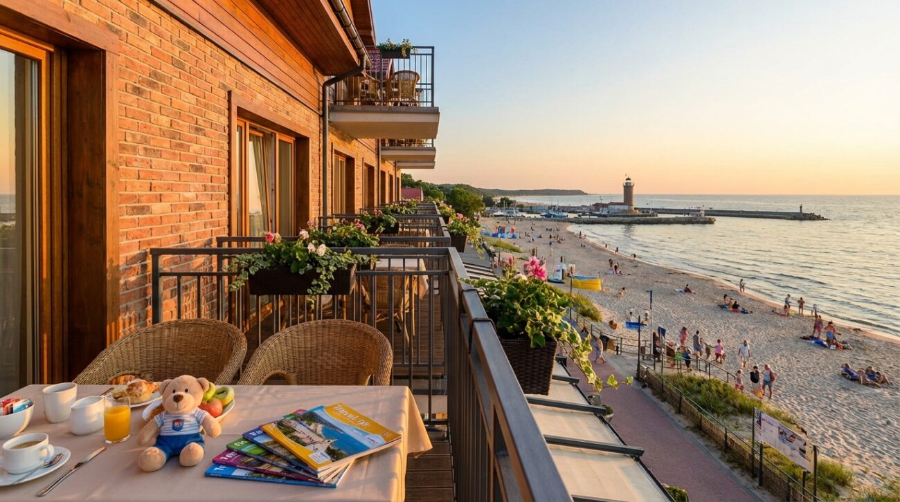 Ranking hoteli rodzinnych w Ustce 2026 – gdzie z dzieckiem nad morze?