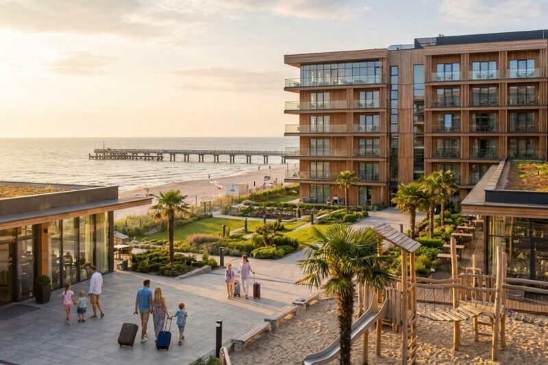 Ranking najlepszych hoteli rodzinnych w Międzyzdrojach 2026 - gdzie z dzieckiem nad morze?