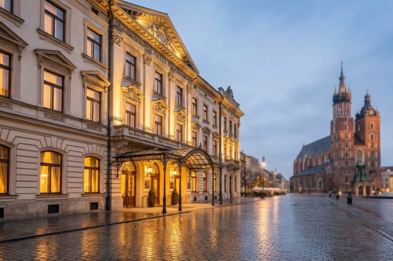 Ranking najlepszych hoteli w Krakowie 2026 – luksus, historia i design
