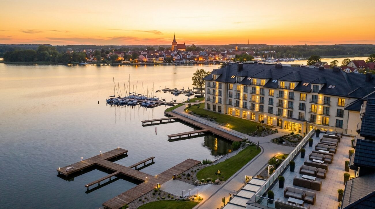 Ranking najlepszych hoteli w Mikołajkach 2026 – gdzie warto się zatrzymać na Mazurach?