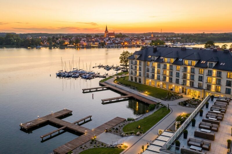 Ranking najlepszych hoteli w Mikołajkach 2026 – gdzie warto się zatrzymać na Mazurach?