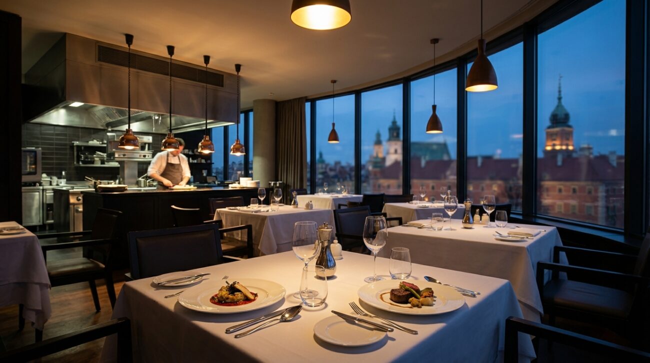 Ranking najlepszych restauracji w Warszawie 2026 – gdzie zjeść wybitną kolację?