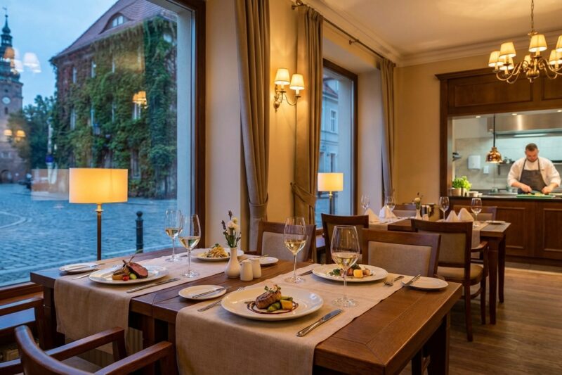 Ranking najlepszych restauracji w Zielonej Górze 2026 - gdzie warto zjeść?