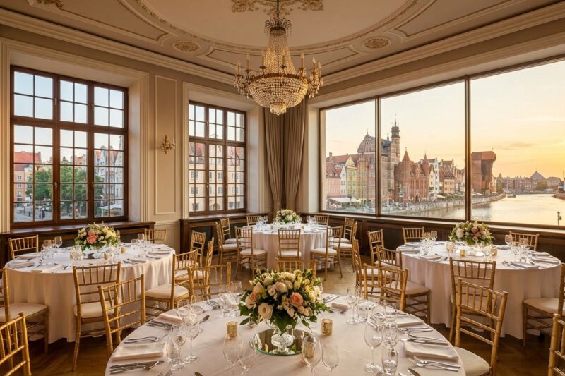 Ranking najlepszych sal weselnych w Gdańsku 2026 – gdzie zorganizować wesele marzeń?