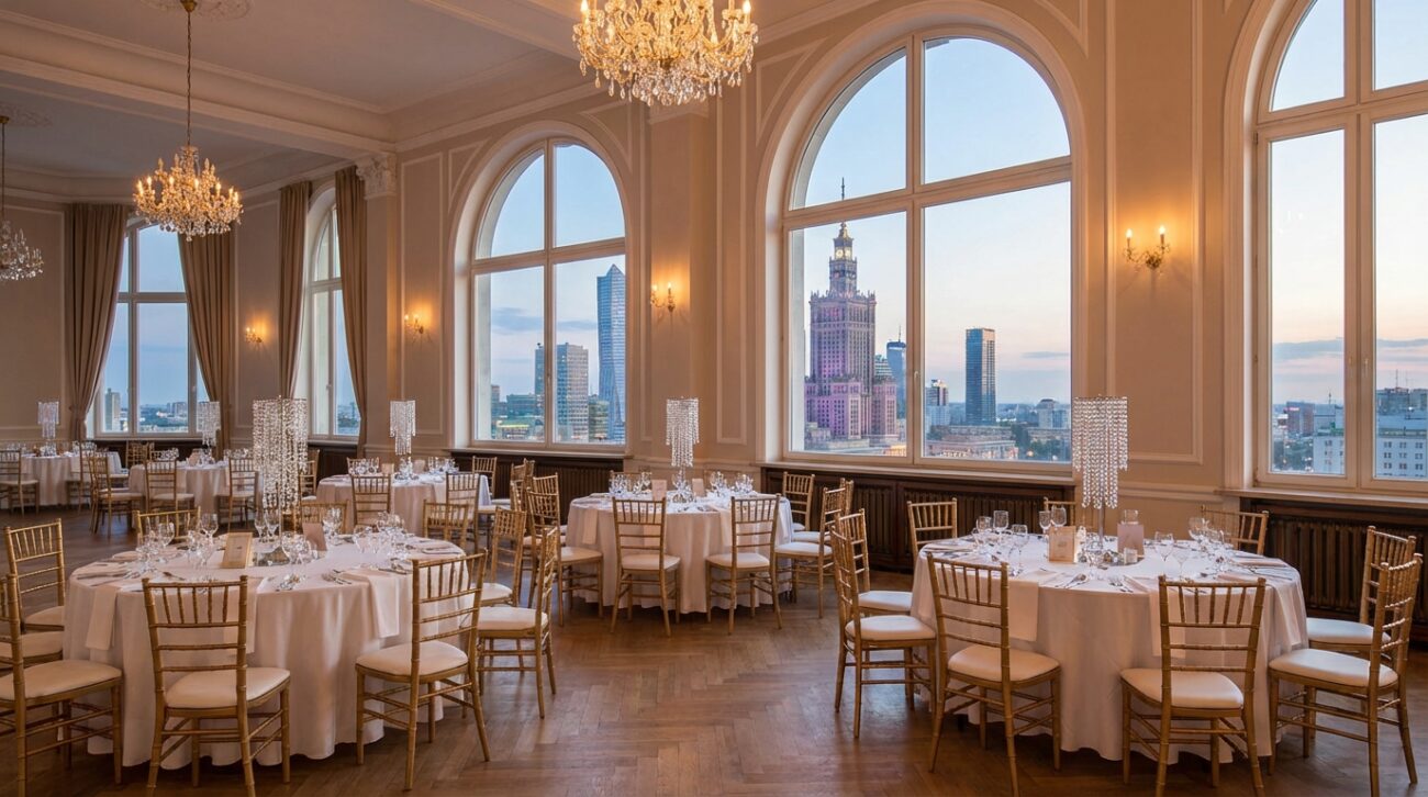 Ranking najlepszych sal weselnych w Warszawie 2026 – gdzie zorganizować wesele marzeń?