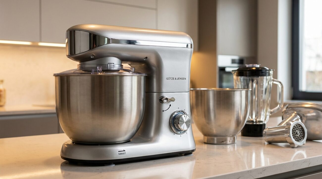 Test Robot planetarny GÖTZE & JENSEN SB800T [TEST] ⭐️ Gigant z dwiema misami