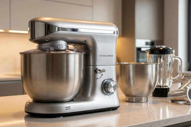 Robot planetarny GÖTZE & JENSEN SB800T [TEST] ⭐️ Gigant z dwiema misami