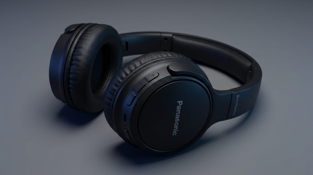 Test Słuchawki Panasonic RB-M600BE-K [TEST] ⭐️ Potężny bas i bateria na tydzień