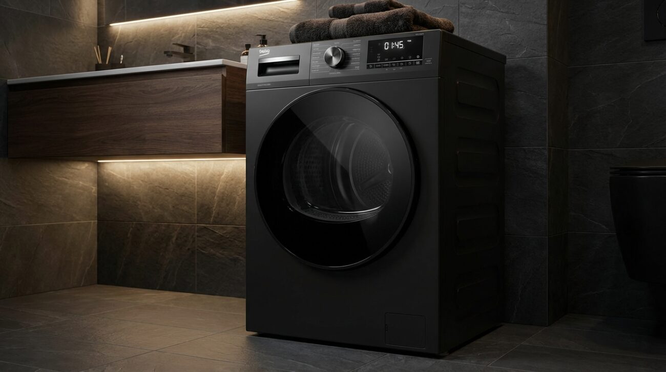 Test Suszarka do ubrań Beko b300 XBM3T49249M [TEST] ⭐️ Czarna perła, która prasuje za Ciebie