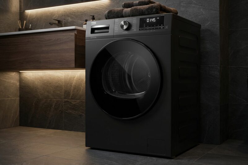 Suszarka do ubrań Beko b300 XBM3T49249M [TEST] ⭐️ Czarna perła, która prasuje za Ciebie