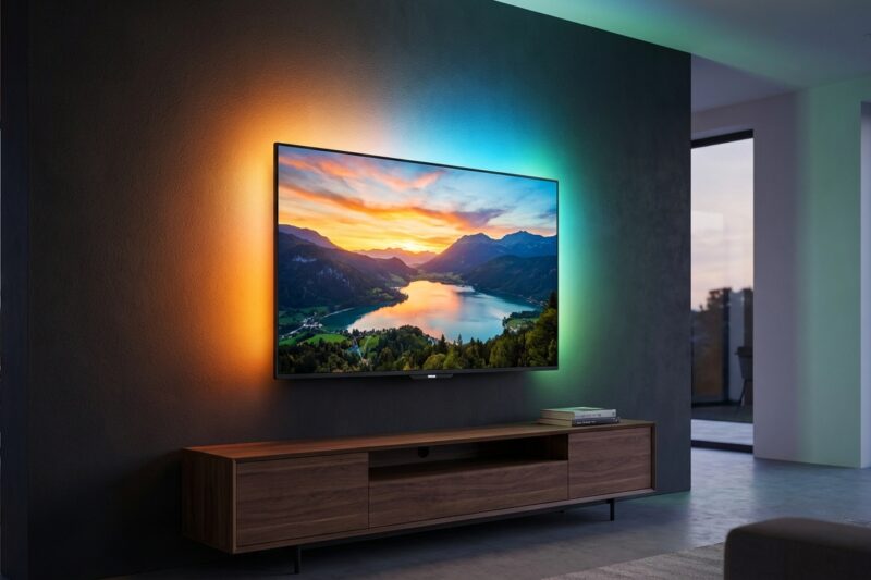 Test Smart TV Philips 65PUS8400 [TEST] ⭐️ QLED i Ambilight w świetnej cenie